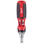 MILWAUKEE 9 IN 1 RATCHETING MULTI-BIT SCREWDRIVER